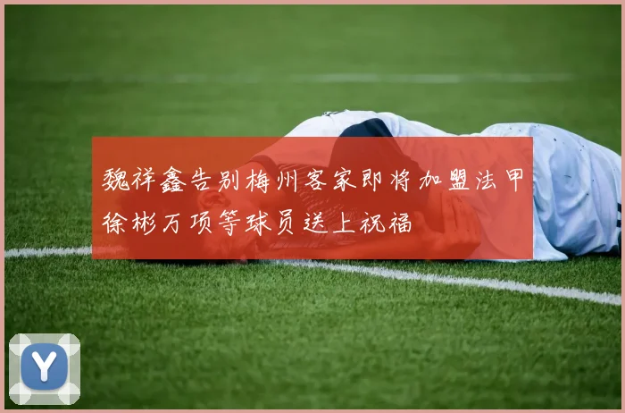 魏祥鑫告别梅州客家即将加盟法甲徐彬万项等球员送上祝福